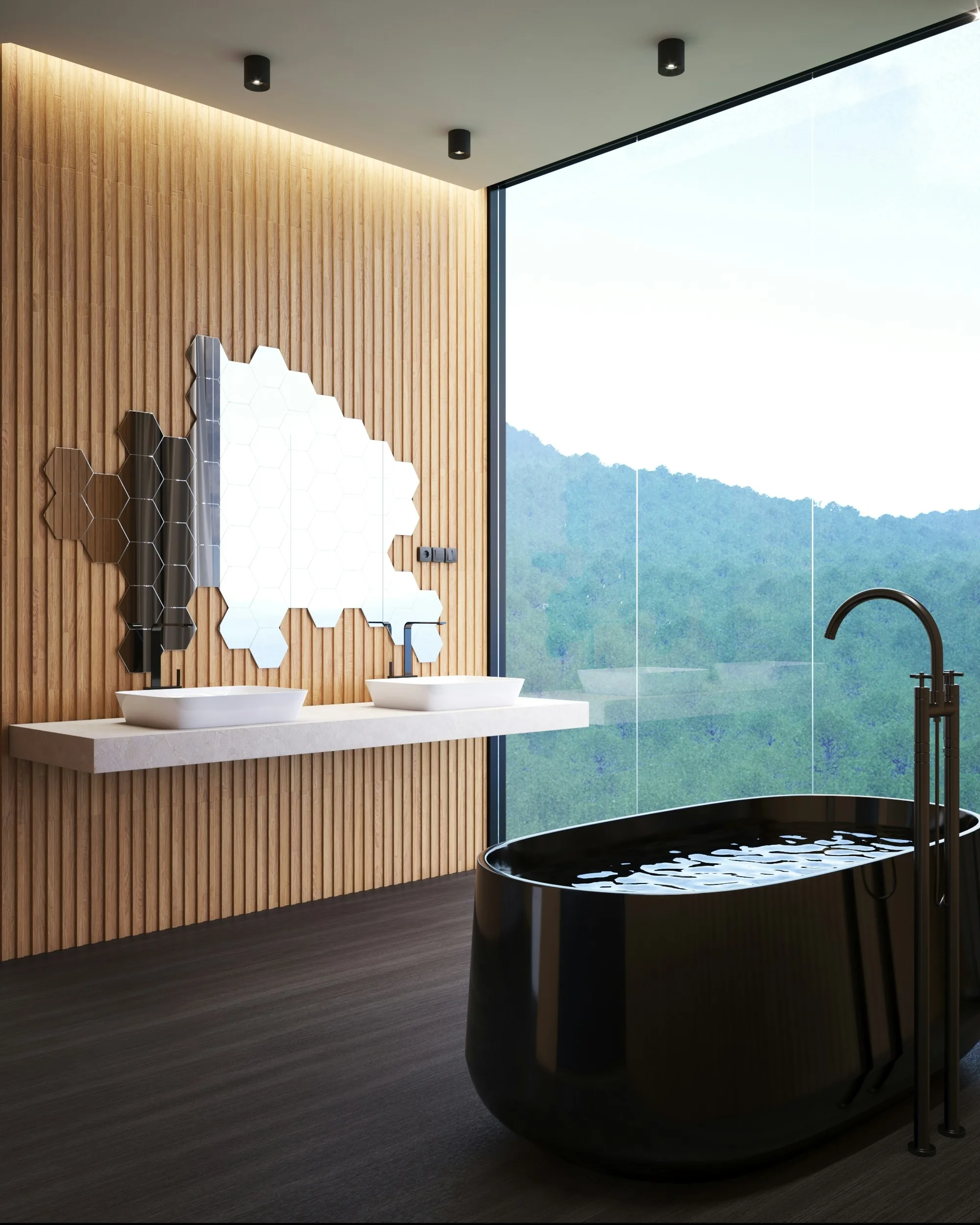 Bathroom with Bathtub - Photo by <a href="https://unsplash.com/@itsbilalmn?utm_content=creditCopyText&utm_medium=referral&utm_source=unsplash">Bilal Mansuri</a> on <a href="https://unsplash.com/photos/a-large-bath-tub-sitting-in-a-bathroom-next-to-a-window--x6KP6Xf6KE?utm_content=creditCopyText&utm_medium=referral&utm_source=unsplash">Unsplash</a>
 